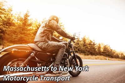 Massachusetts to New York Motorcycle Transport
