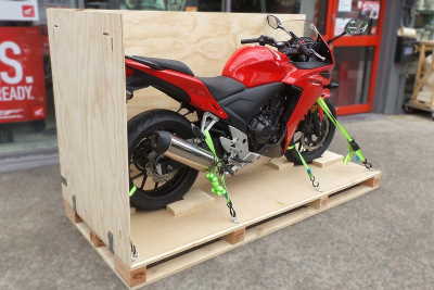 Miami Motorcycle Shipping Crate