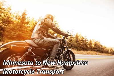 Minnesota to New Hampshire Motorcycle Transport