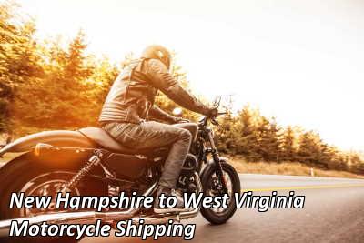 New Hampshire to West Virginia Motorcycle Shipping
