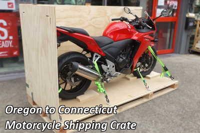 Oregon to Connecticut Motorcycle Shipping Crate