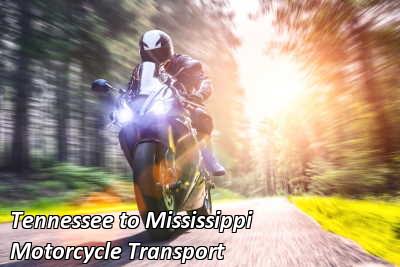 Tennessee to Mississippi Motorcycle Transport